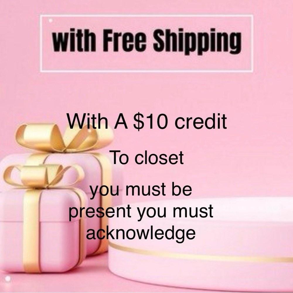 $10 to my closet with free shipping